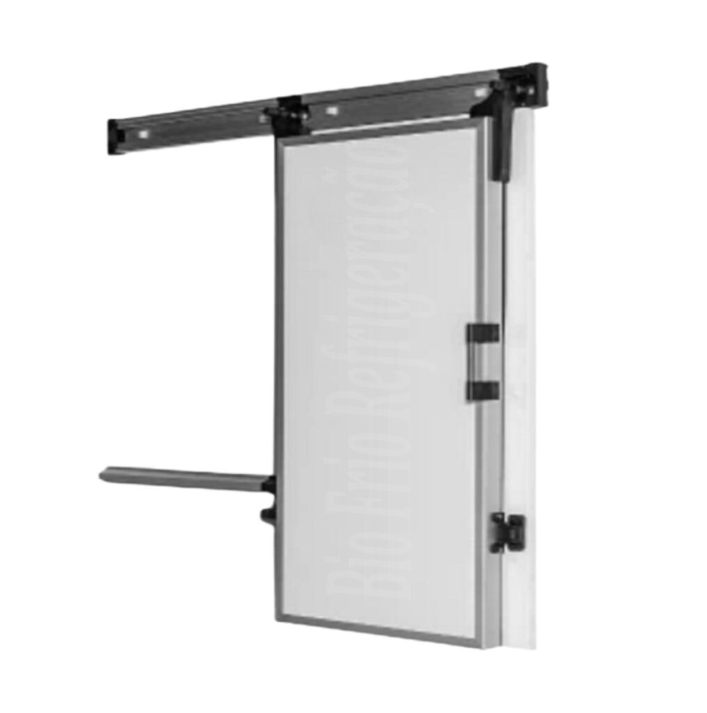 Porta Trilho para Câmara fria com 90 cm x 1.9 metros