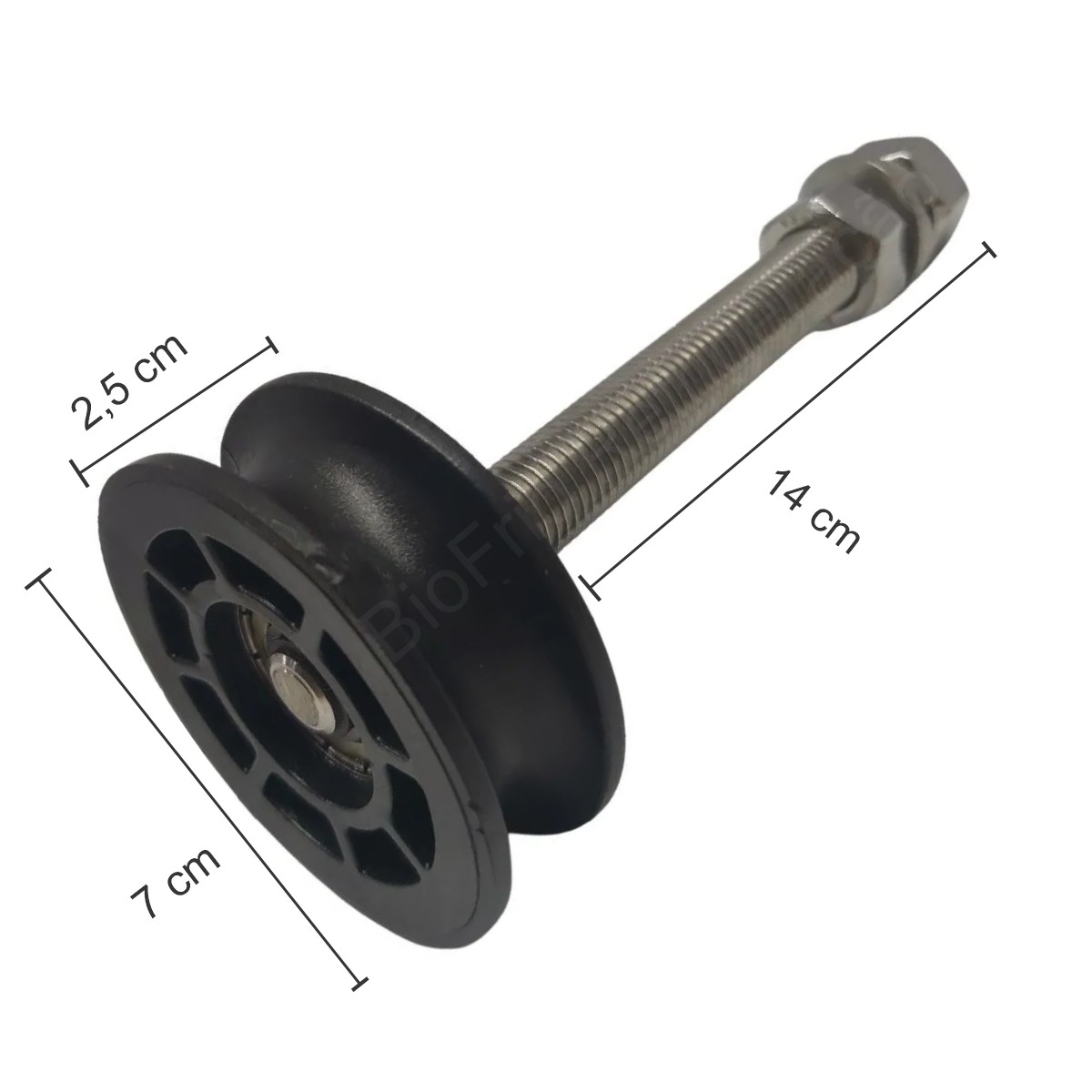 Roldana Fixação Ajustável para Porta leve de Câmara Fria - Image 1
