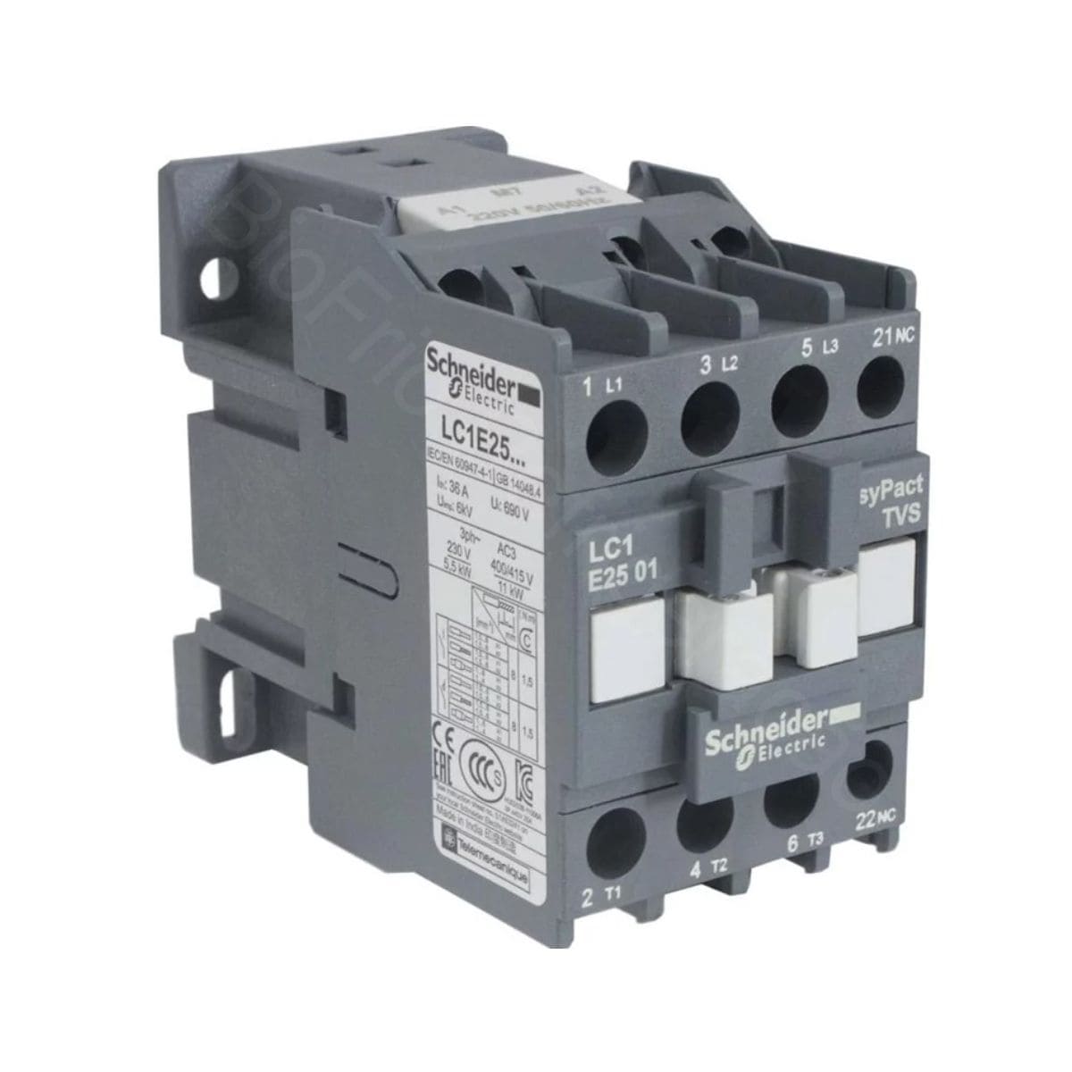 Contator Tripolar 25 Amperes 220 Volts Schneider - Image 1
