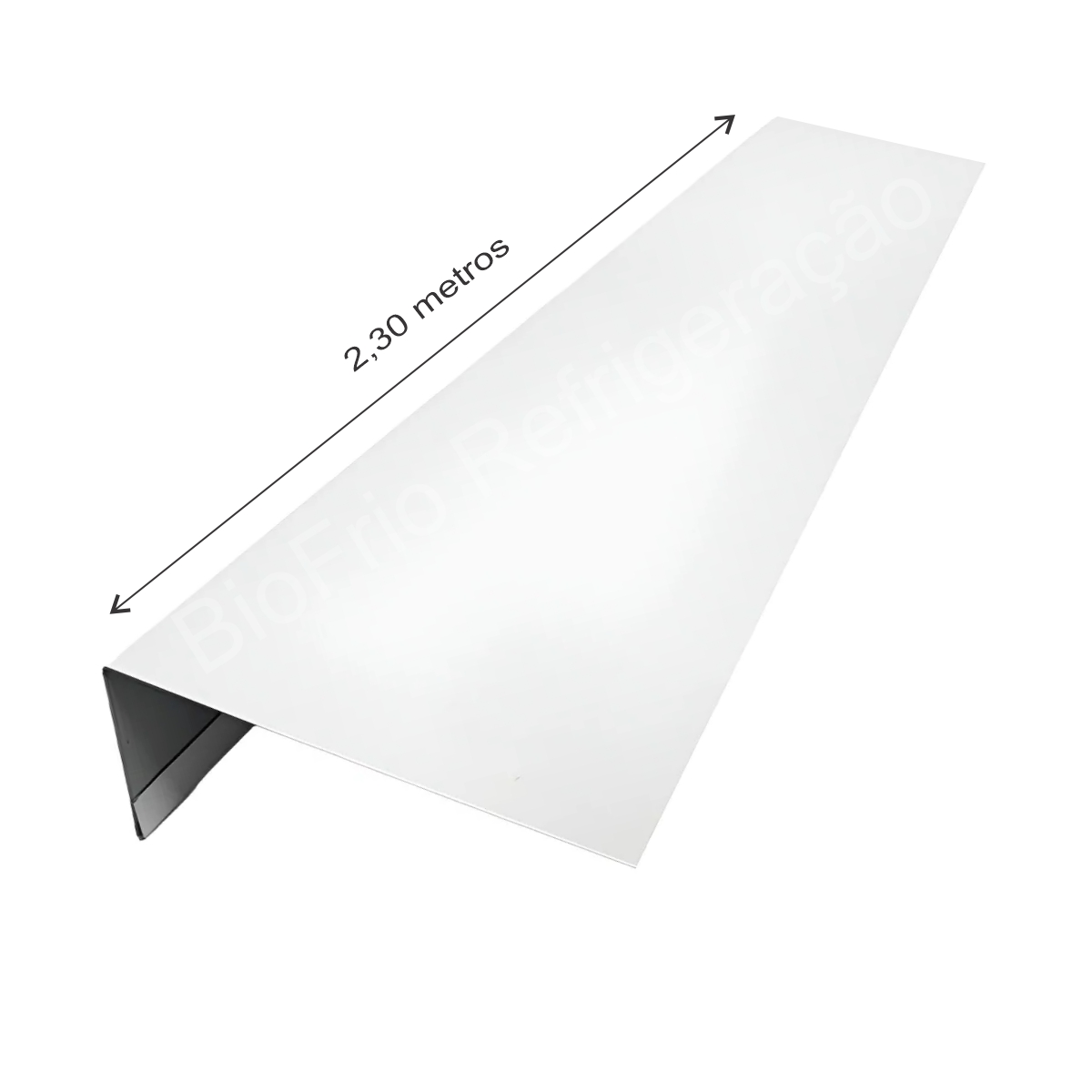 Perfil cantoneira L 3 cm x 18 cm x 2.30 metros - Image 1