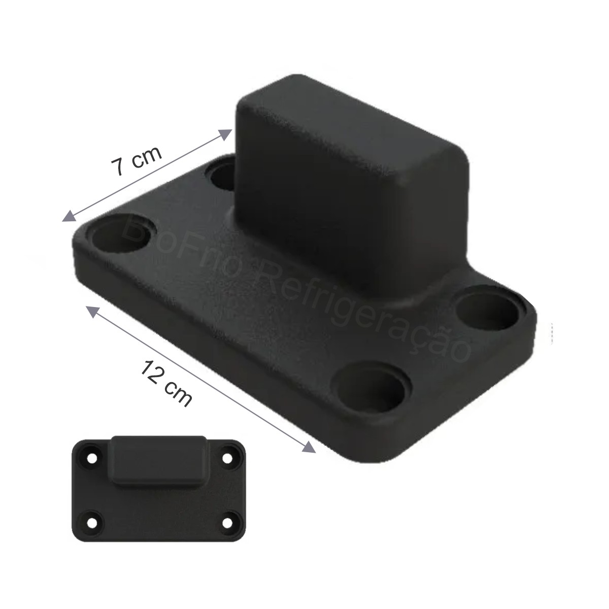 Batente do Puxador alavanca Externo para Porta de câmara fria - Image 1