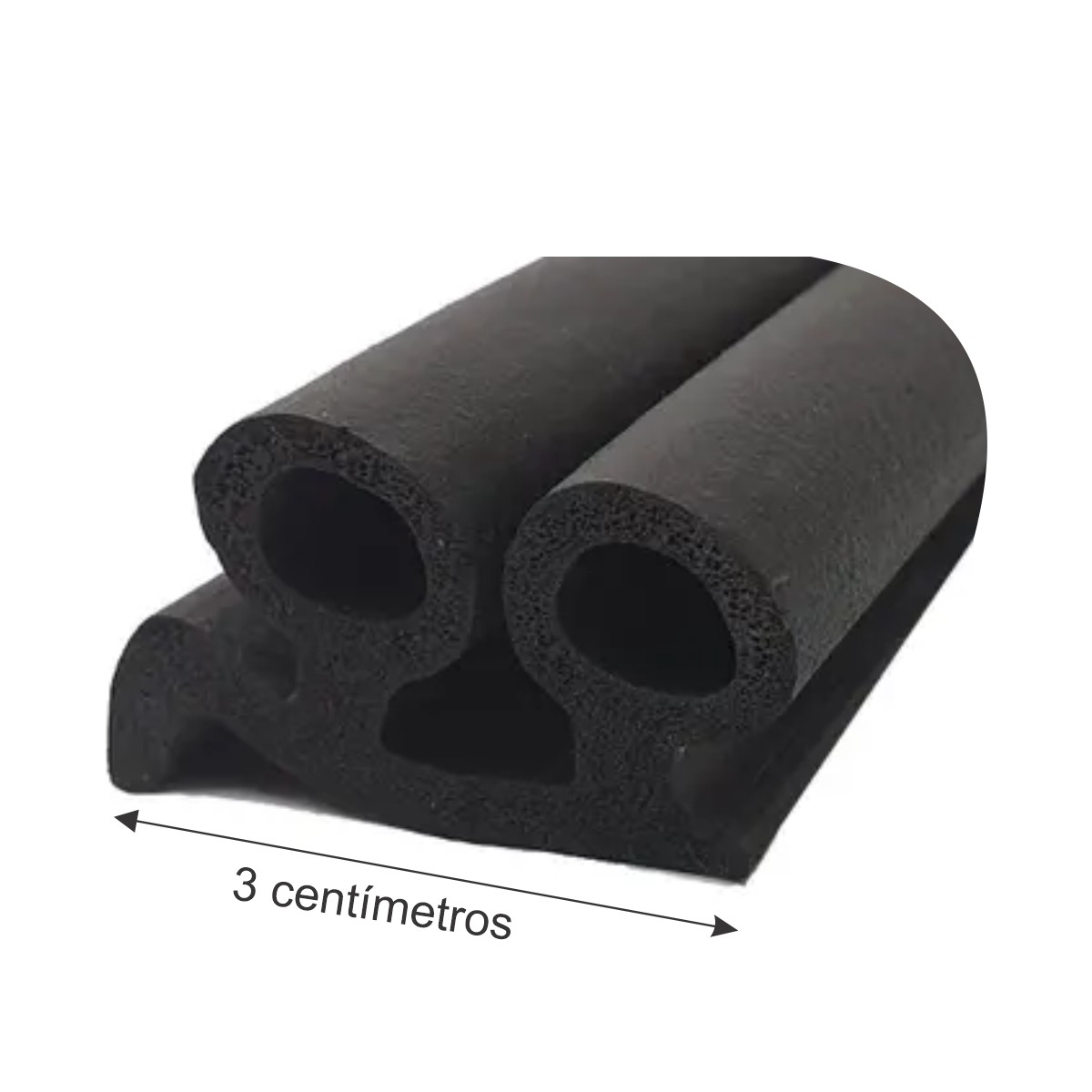 Borracha Gaxeta de Vedação tipo B Para Porta de Câmara Fria - Image 1