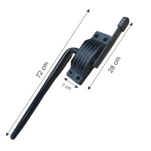 Puxador Externo Alavanca Para Porta De Câmara Fria Trilho