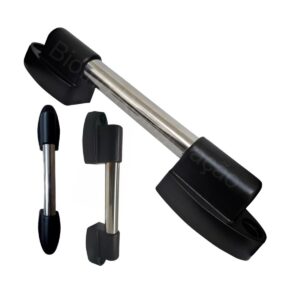 Puxador Externo Frontal Inox e termoplástico para Porta De Câmara Fria