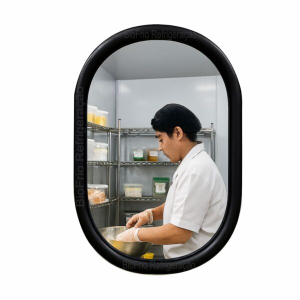 Visor para porta flex Vai e Vem