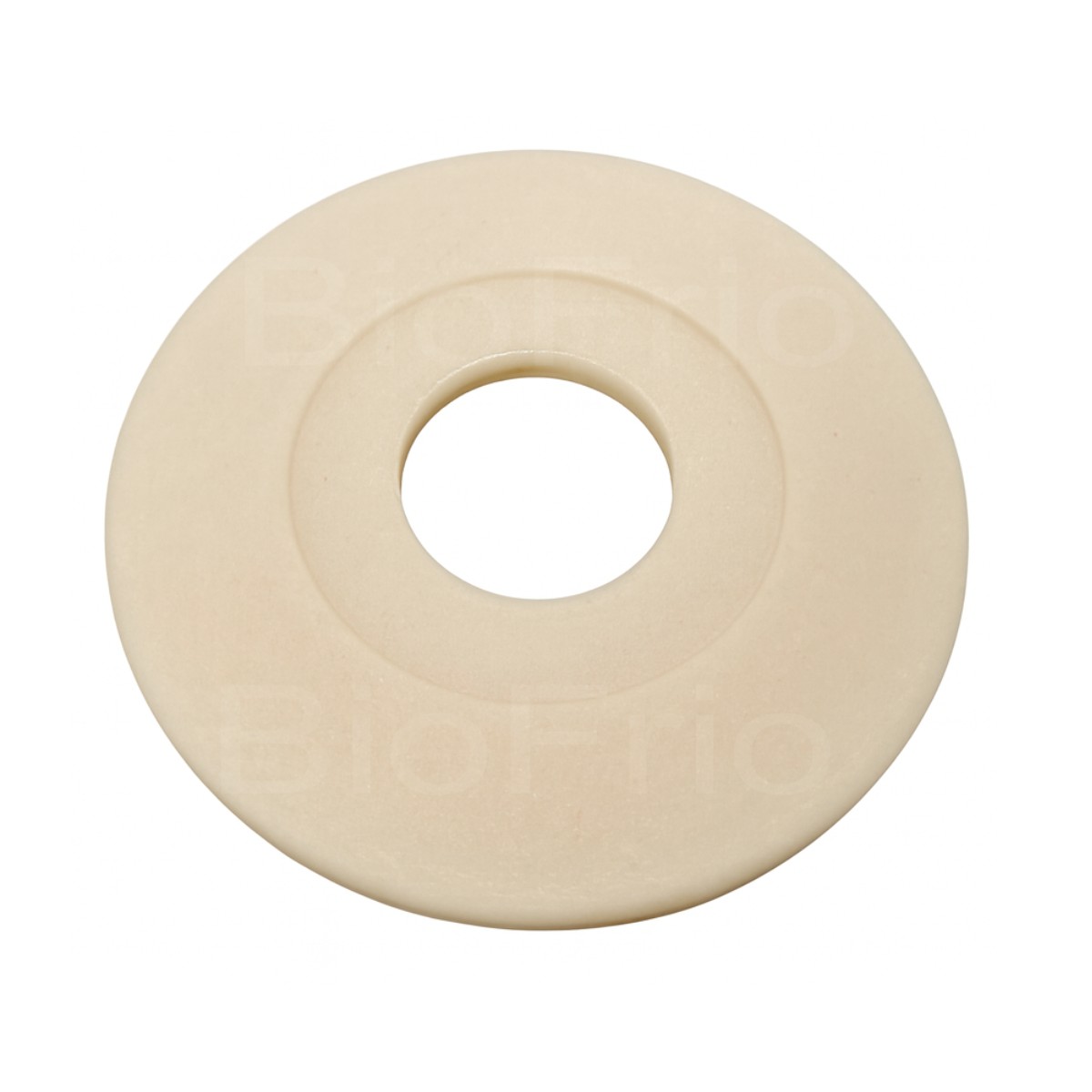 Arruela de nylon na cor natural M12x65 milímetros de diâmetro para Fixar Porta de Câmara Fria - Image 1