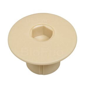 Porca Castelo M12 x 35 milímetros para Fixar Porta de Câmara Fria na cor natural