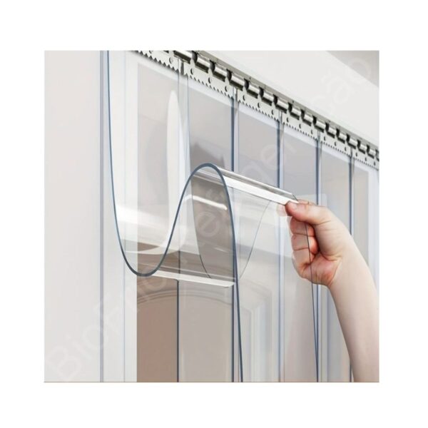 Cortina em PVC com 2.0 x 2.50 Metros de altura para porta de câmara fria