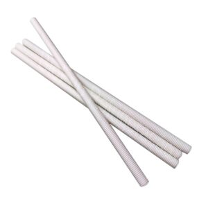 Barra Haste Roscada M12 cor branco Para Fixação de Porta de Câmara Fria