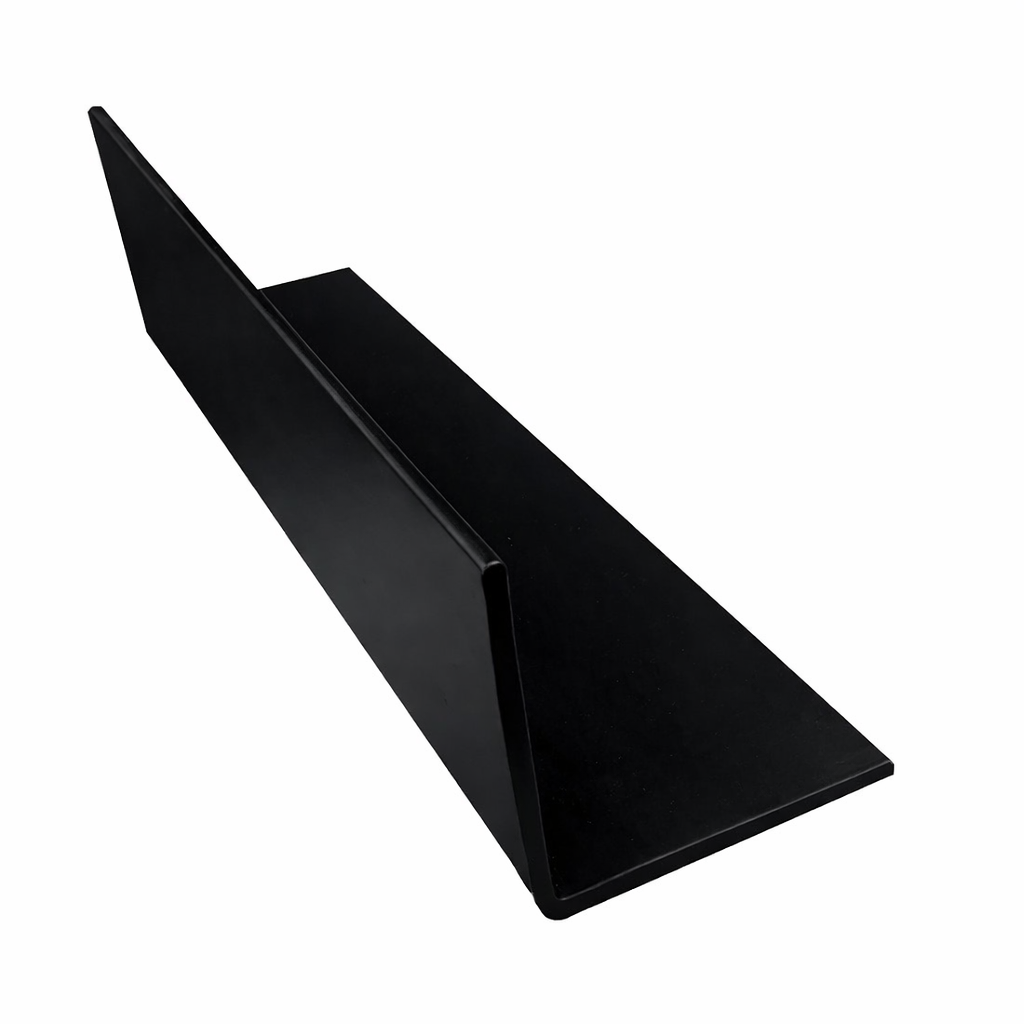 Cantoneira de alumínio 3,8 cm x 3,8 cm x 2.40 metros na cor preto - Image 1