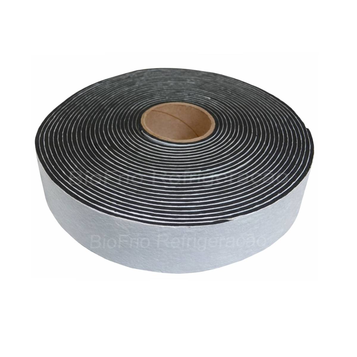 Fita Isolante Preta Autoadesiva Tectape 3mm x 45mm x 10m para Refrigeração - Imagem 1