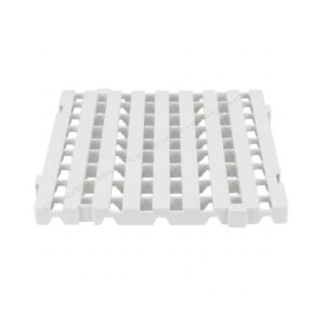 Estrado 40 x 40 x 4.5 cm na cor Branco