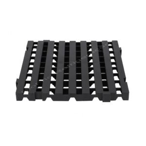 Estrado 40 x 40 x 4.5 cm na cor preto